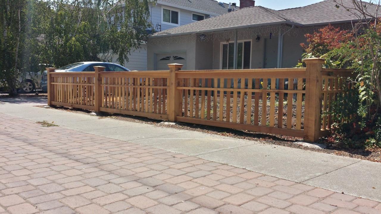 Picket fence installation near me