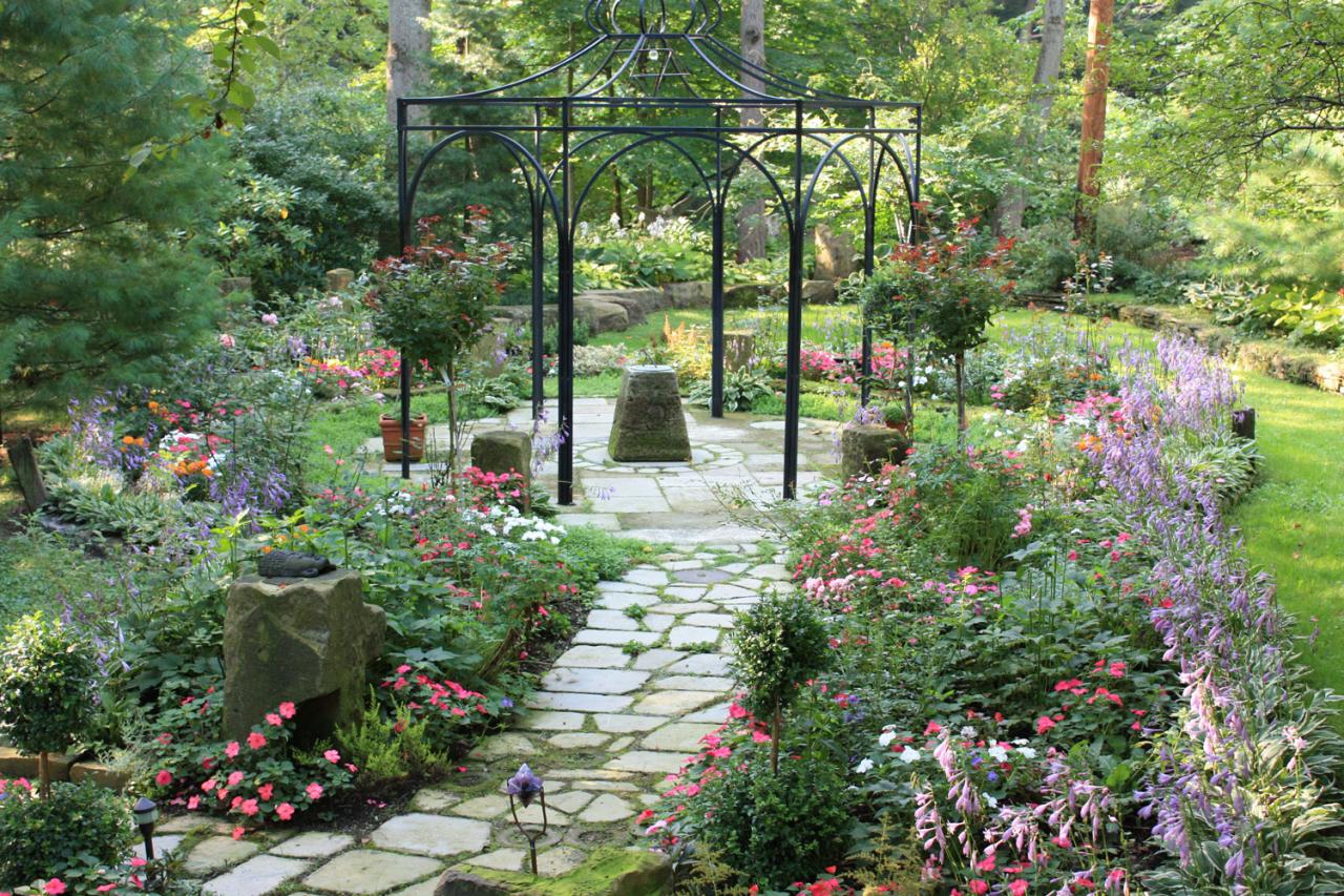 Spiral garden designs